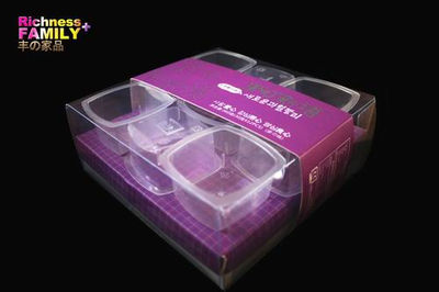 cajas de plastico transparente para gelatina