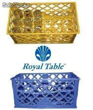 Cajas para transporte y almacén vasos o copas. Royal table
