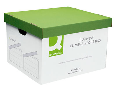 Cajon q-connect carton para 4 cajas archivo definitivo folio montaje automatico - Foto 2
