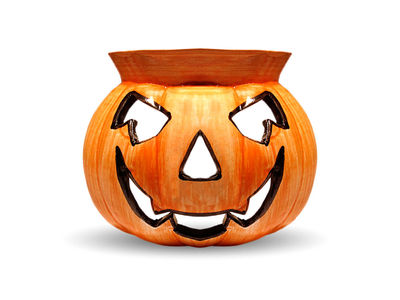Calabaza cerámica Halloween - Foto 2