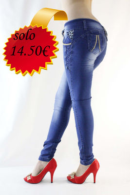 Sexy e bonita Calça jeans colombiano jeans 100% Butt lifter cola levanta