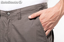 Calças leves multibolsos de homem