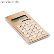 Calculadora bambú de 8 dígitos madera MIMO6215-40