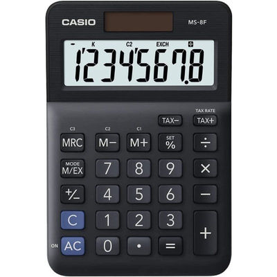 Calculadora Casio 8 digitos Negra - Foto 2