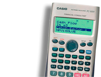 Calculadora casio fc-100v financiera 4 lineas 10+2 digitos almacenamiento flash - Foto 4