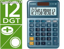 Calculadora casio ms-120EM sobremesa 12 digitos tx +/- tecla doble cero color