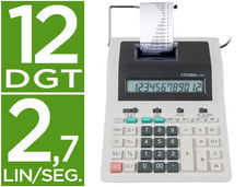 Calculadora citizen impresora pantalla papel cx-123 n 12 digitos