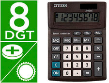 Calculadora citizen sobremesa business line eco eficiente solar y pilas 8