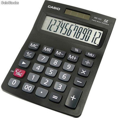 Calculadora de Mesa 12 Dígitos MX-12S