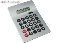 Calculadora dual GLOSSY con teclado grande y engomado, 8 dígitos
