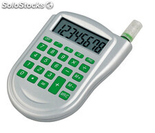 Calculadora ecológica 8 dígitos de funcionamiento con agua