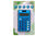 Calculadora liderpapel bolsillo xf09 8 digitos solar y pilas color azul 115x65x8 - Foto 2