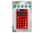 Calculadora liderpapel bolsillo xf11 8 digitos solar y pilas color rojo 115x65x8 - Foto 2
