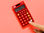 Calculadora liderpapel bolsillo xf11 8 digitos solar y pilas color rojo 115x65x8 - Foto 4