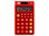 Calculadora liderpapel bolsillo xf11 8 digitos solar y pilas color rojo 115x65x8 - Foto 3