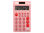 Calculadora liderpapel bolsillo xf12 8 digitos solar y pilas color rosa 115x65x8 - Foto 3