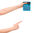 Calculadora liderpapel sobremesa xf21 10 digitos solar y pilas color azul - Foto 4