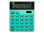 Calculadora liderpapel sobremesa xf24 10 digitos solar y pilas color verde - Foto 3