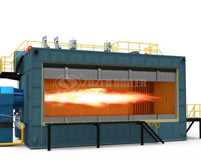 Caldera (de condensación) de agua calientea a gas/fuel-oil de la serie SZS - Foto 2