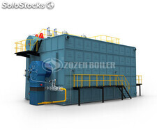 Caldera de vapor industrial a gas (de aceite) serie SZS