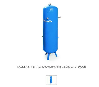 Calderin vertical 500 ltrs 11B cevik ca-LT500CE - Foto 3