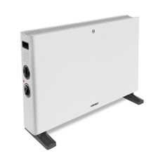 Calefactor de convección - 2000W - Blanco | Turbo Fan y 2 ajustes de calefactor
