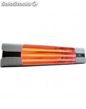 Calefactor de cuarzo por infrarrojo Vortice 70003 Thermologika Design gris claro