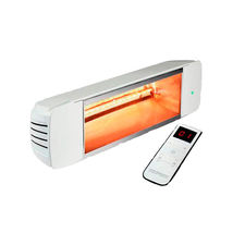 Calefactor de infrarrojos con mando blanco star progetti h77 ipx5 1500w