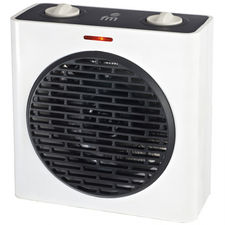 Calefactor FM T-20 2000W 2 potencias frío calor regulable blanco
