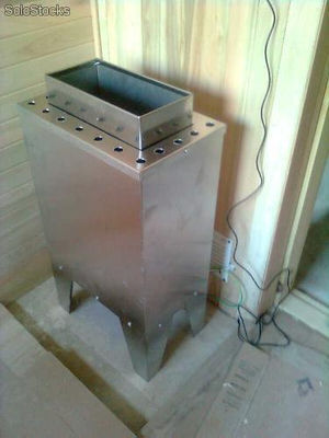 Calefactor para sauna acero inoxidable