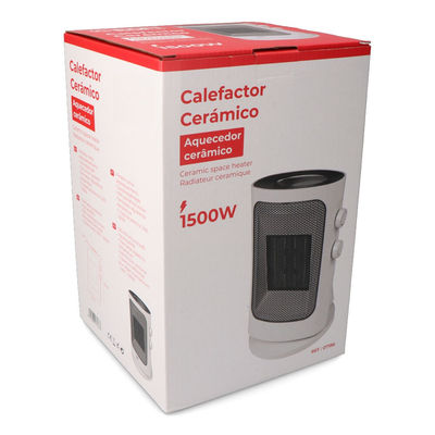 Calefactor vertical oscilante 1000-1500W color gris - Foto 2