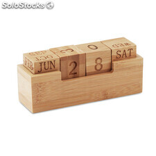 Calendario in bamboo legno MIMO9404-40