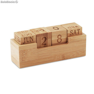 Calendario in bamboo legno MIMO9404-40