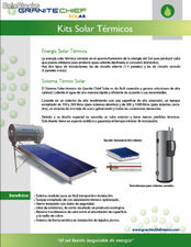 Calentador Solar de Cama Plana