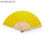 Calesa hand fan yellow ROPF3111S103 - 1