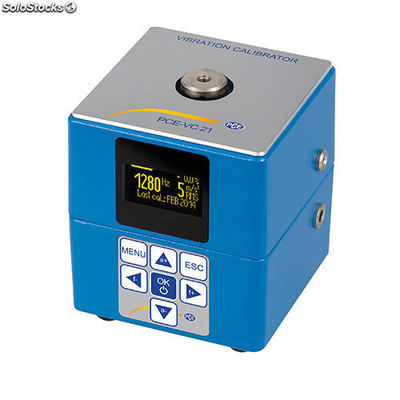 Calibrador de para medidores de vibración PCE-VC21