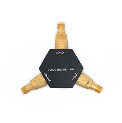 Calibrator for Network Analyzers with Open, Short &amp;amp; Load SMA-K Gold-Plated Brass - Foto 2