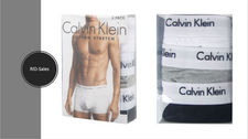 Calvin Klein Herren Boxershorts 3er Pack Schwarz, Weiß, Grau S-XL Neu&amp;OVP