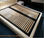 Cama americana, cama tapizada en cuero genuino modelo TR901 - Foto 3