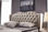 Cama americana, cama tapizada en cuero genuino modelo TR902 - Foto 2
