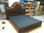 Cama americana, cama tapizada en cuero genuino modelo TR908 - 1