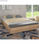 Cama canapé abatible 150x190 cm banco con arcón SATURN, en Roble Ancient y - Foto 2