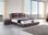 Cama de cuero real, cama tapizada en cuero genuino modelo M026 - 1