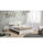 Cama para dormitorio matrimonio Anika acabado blanco. Para colchón 160x200 cm. - Foto 4