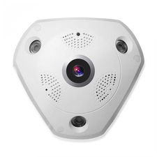 Cámara de vigilancia panorámica 3D VR CAM 360 ° Audio Wirless Wifi