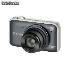 Cámara digital Canon power shot sx220 hs gris 12.1 mp z14x 28mm LCD 3 FULL HD