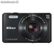 Camara digital nikon coolpix s7000 negro 16 mp litio zo 20x hd lcd 3 wifi + nfc