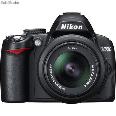 Camara Digital Nikon D3000 Digital slr Camera + 18-55mm Lens