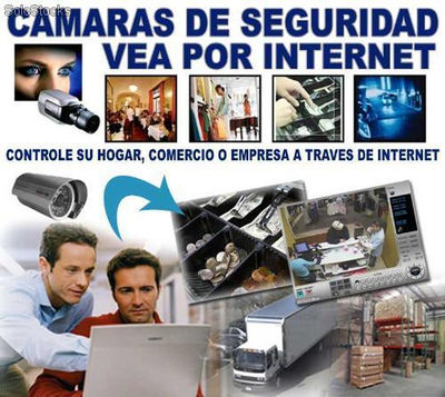 CAMARA IP VIGILE Y GRABE POR INTERNET - SEGURIDAD IP - Foto 2