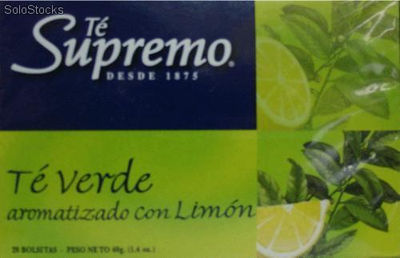 Cambiaso te supremo te verde con limon